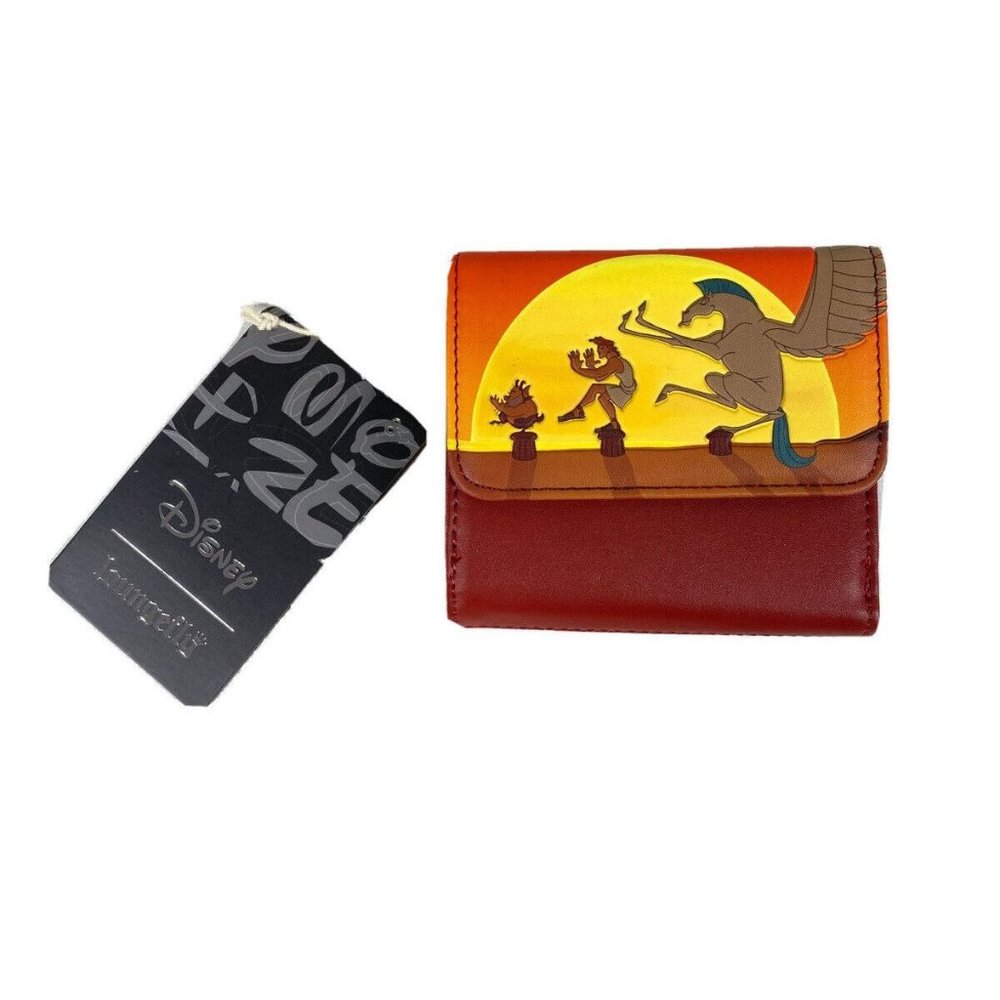 Disney Red Orange Yellow The Lion King Small Wallet